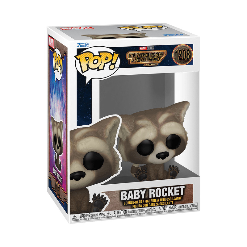Funko Pop! Marvel Guardians Of The Galaxy Baby Rocket #1208