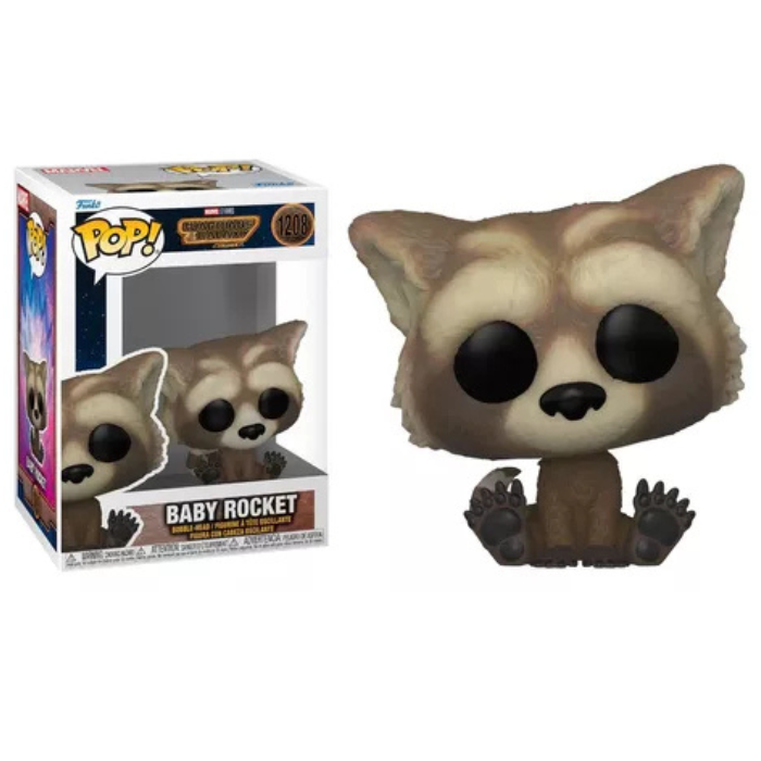 Funko Pop! Marvel Guardians Of The Galaxy Baby Rocket #1208