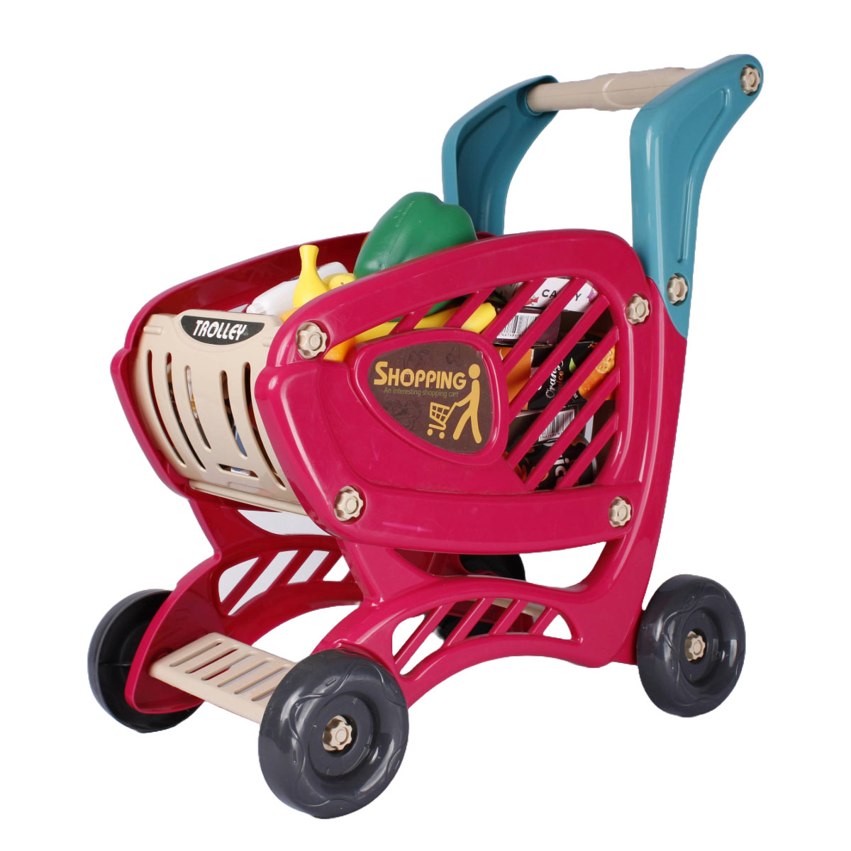 Carrito de supermerdado de juguete