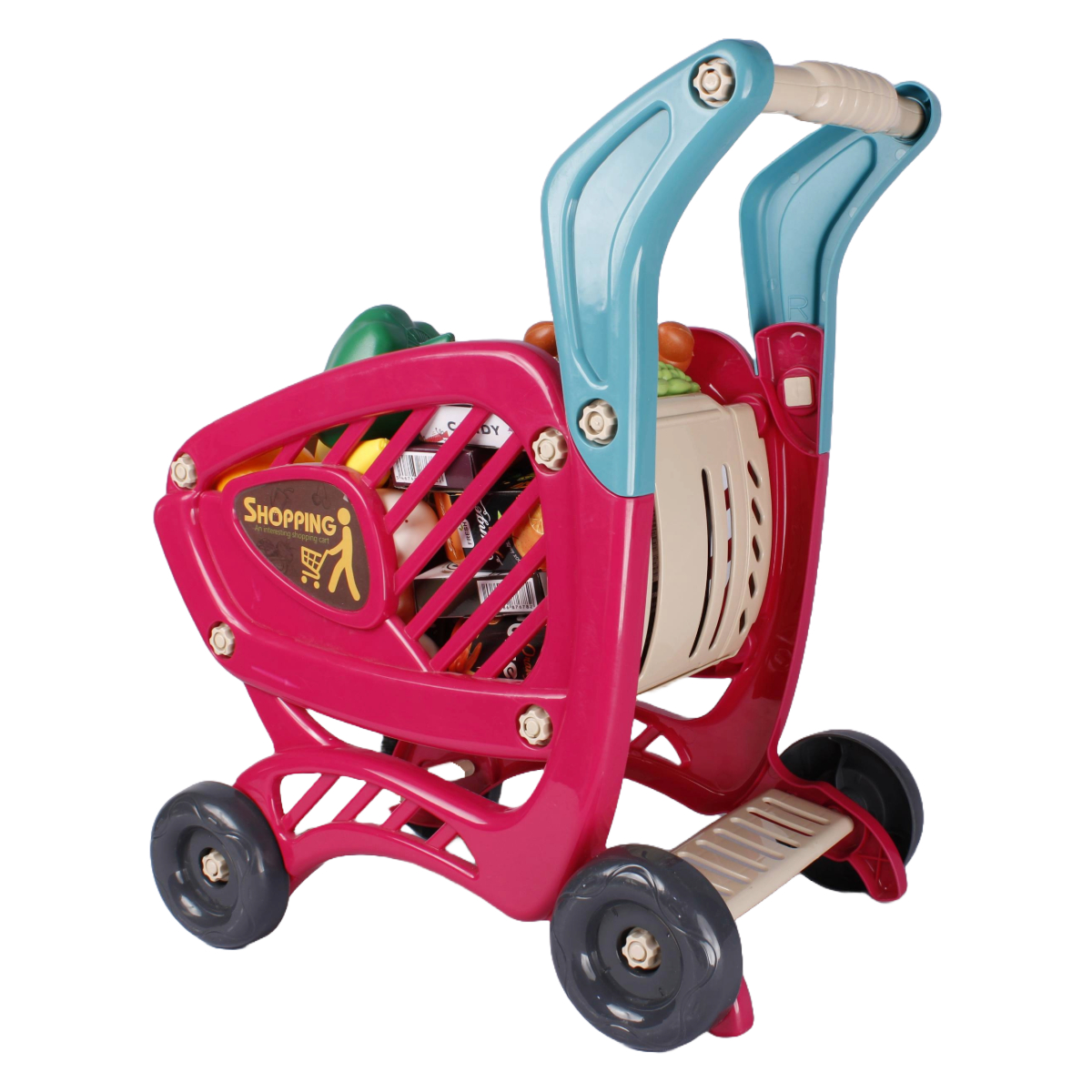 Carrito de supermerdado de juguete