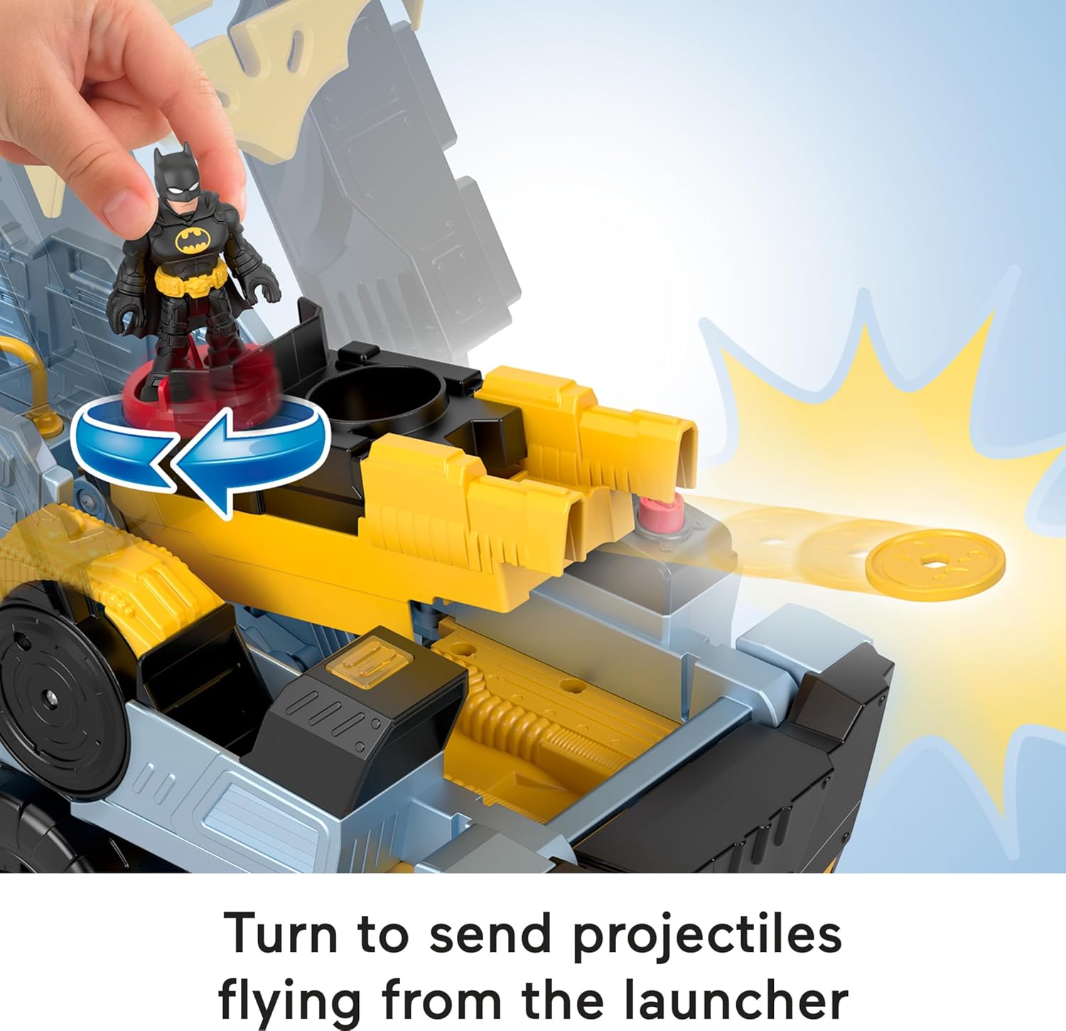 Fisher Price Imaginext Batman Vehiculo Transformable HVY04 Mattel