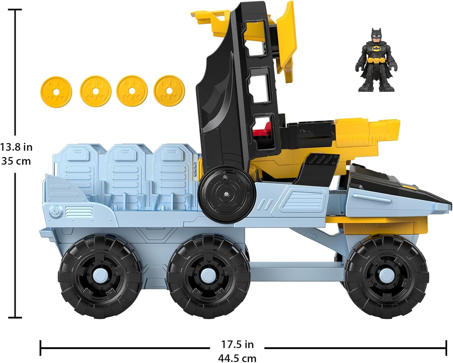 Fisher Price Imaginext Batman Vehiculo Transformable HVY04 Mattel