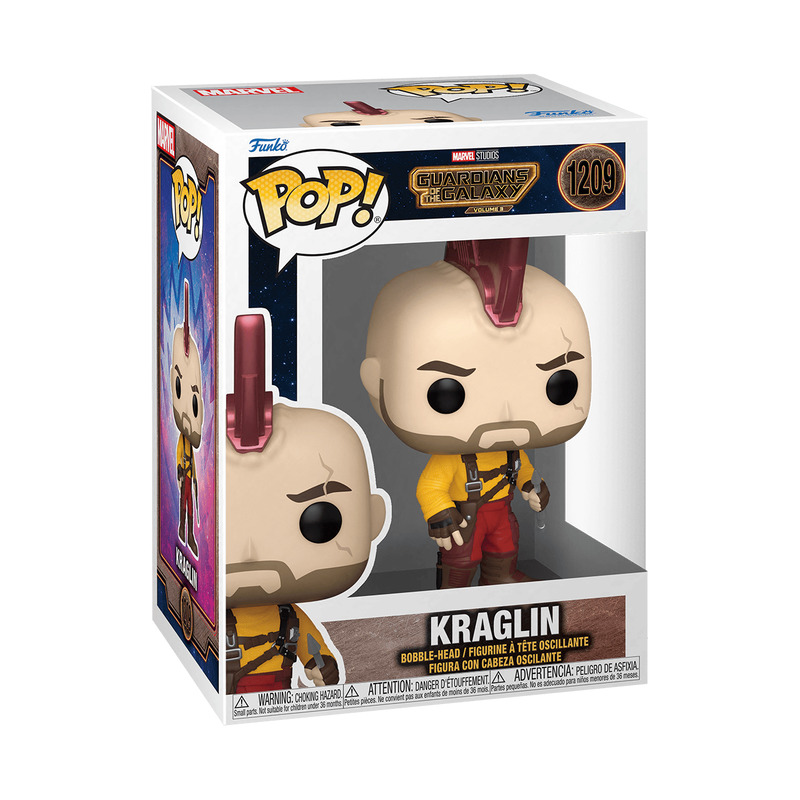 Funko Pop! Marvel Guardians Of The Galaxy Drax Kraglin #1209