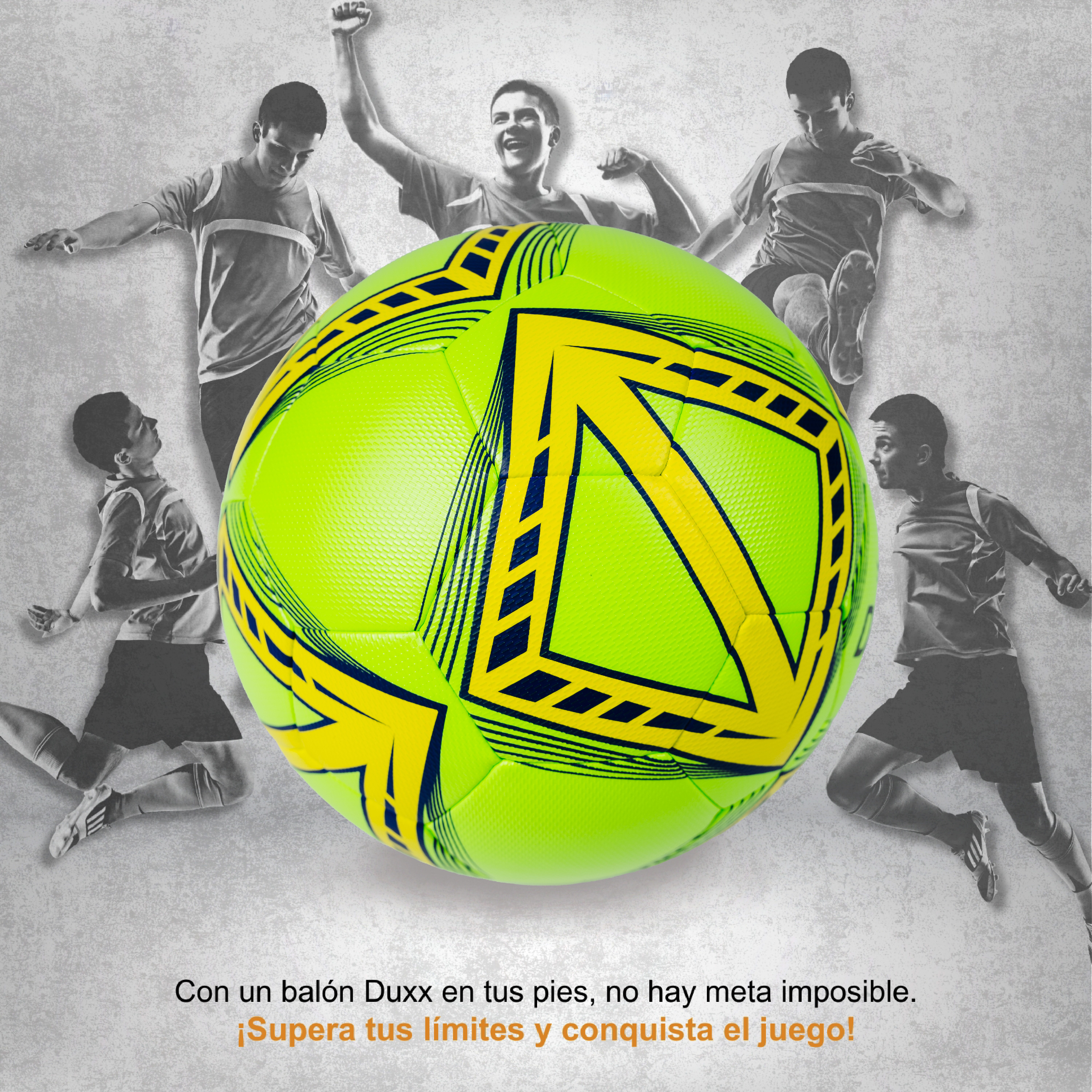  Balón Duxx Fútbol Soccer Híbrido Shiny #5