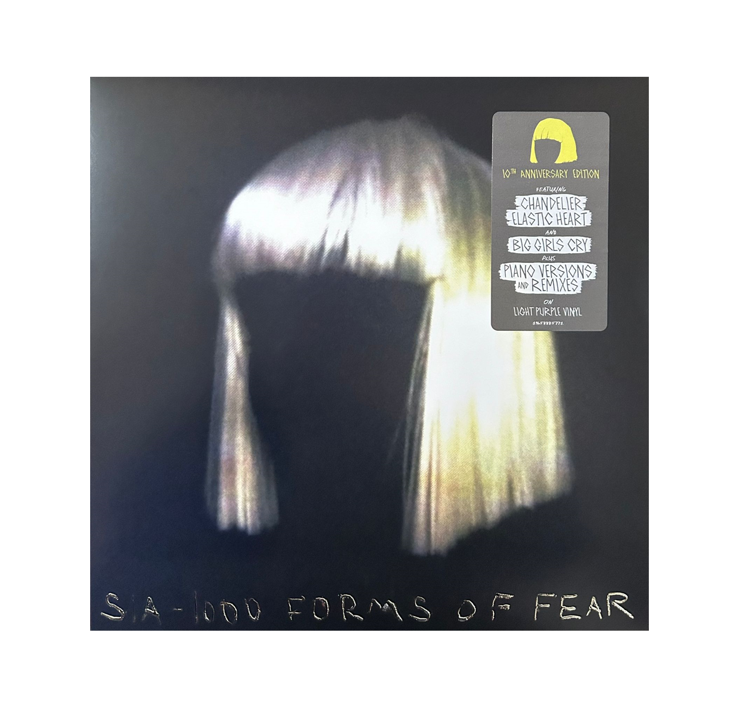 Sia 1000 Forms Of Fear 10th Anniversary 2 Clear Lp Vinyl