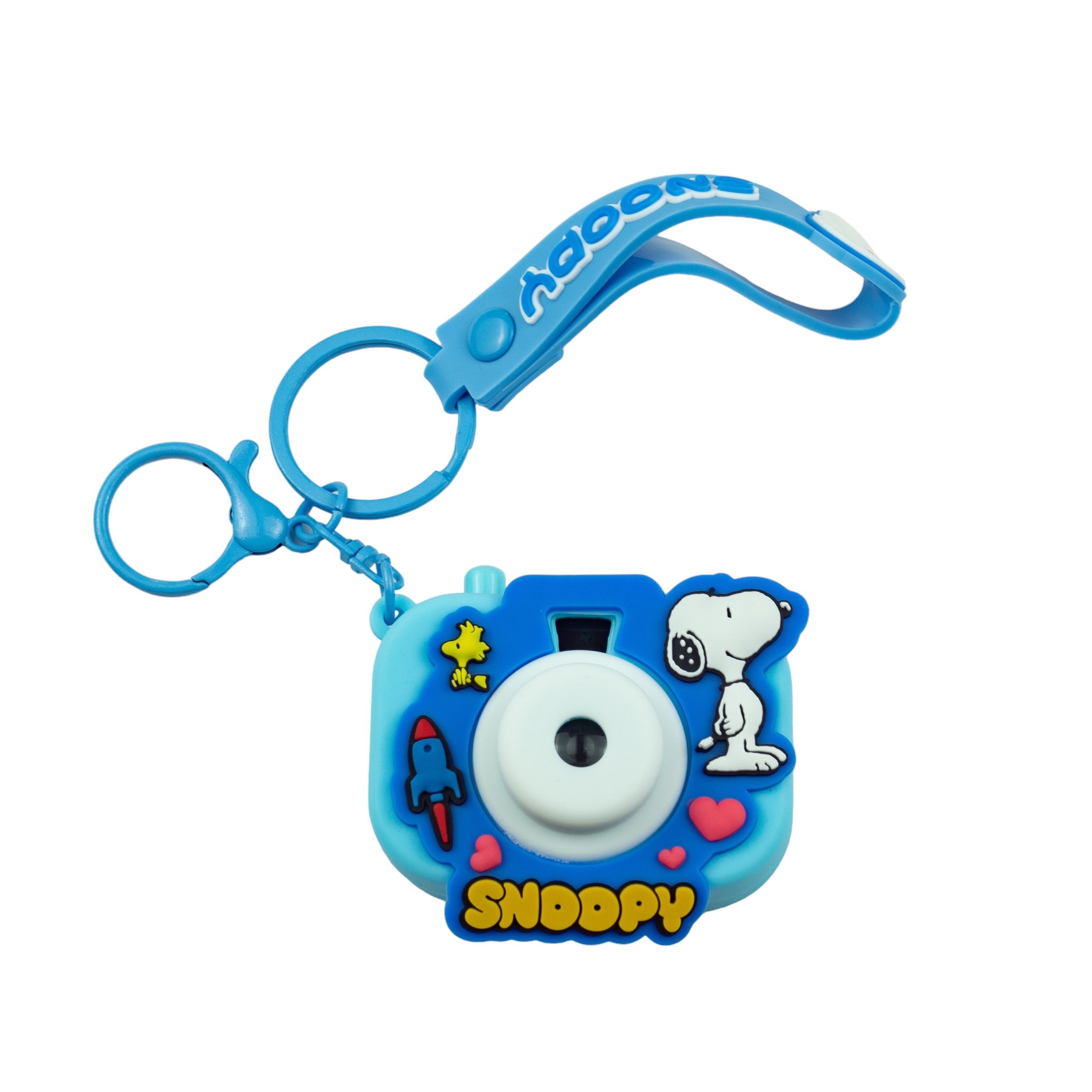 Llavero Snoopy Camarita Azul