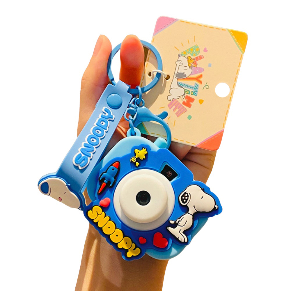 Llavero Snoopy Camarita Azul