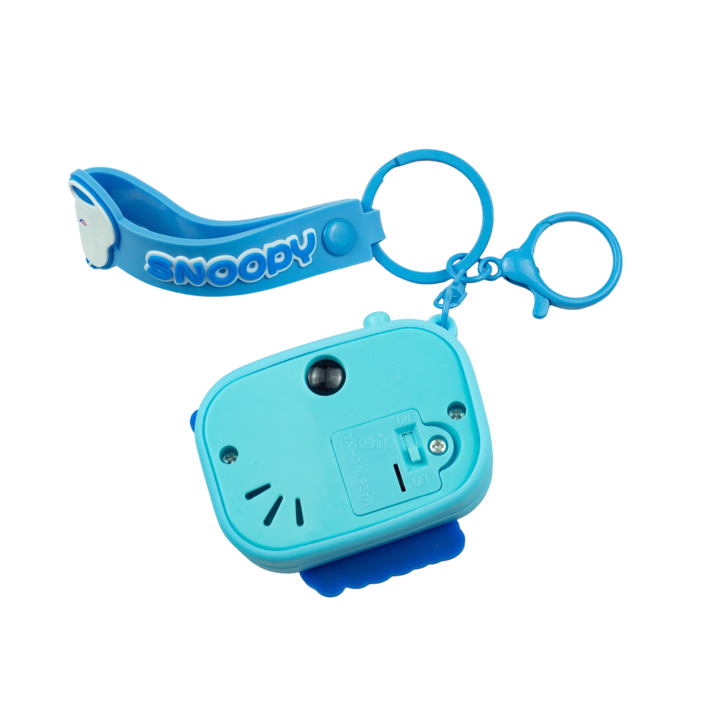 Llavero Snoopy Camarita Azul