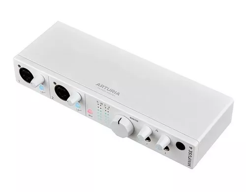 Interfaz De Audio Usb-c De 4 Entradas Arturia Minifuse 4 Blanca