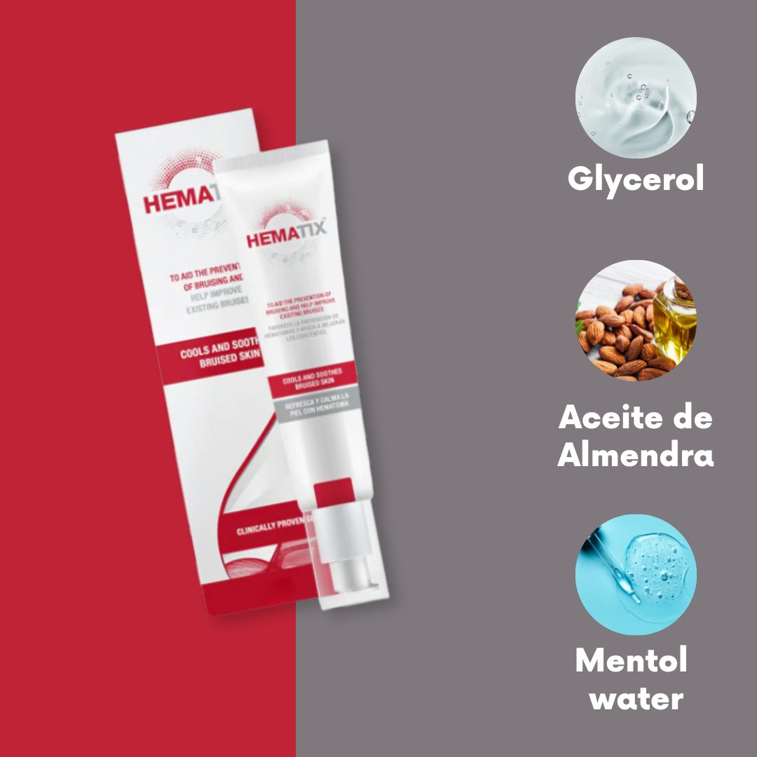 Hematix Gel 30g Desvanecedor De Moretones, Hematomas, Piel