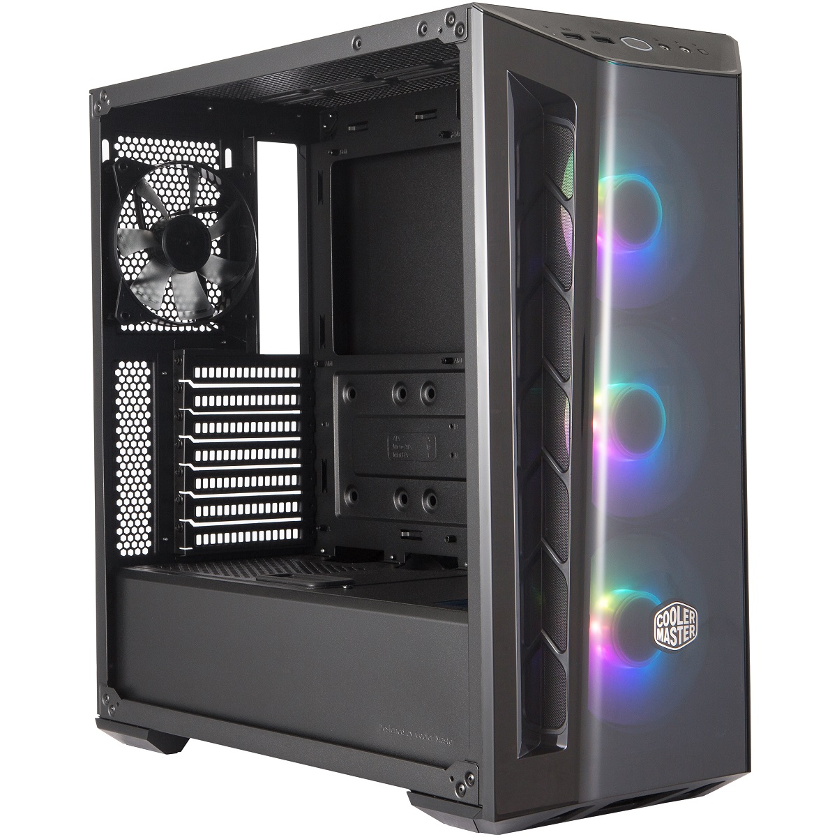 Gabinete Cooler Master MasterBox MB520 ARGB USB3 4 Ventiladores Vidrio Templado MCB-B520-KGNN-RGA