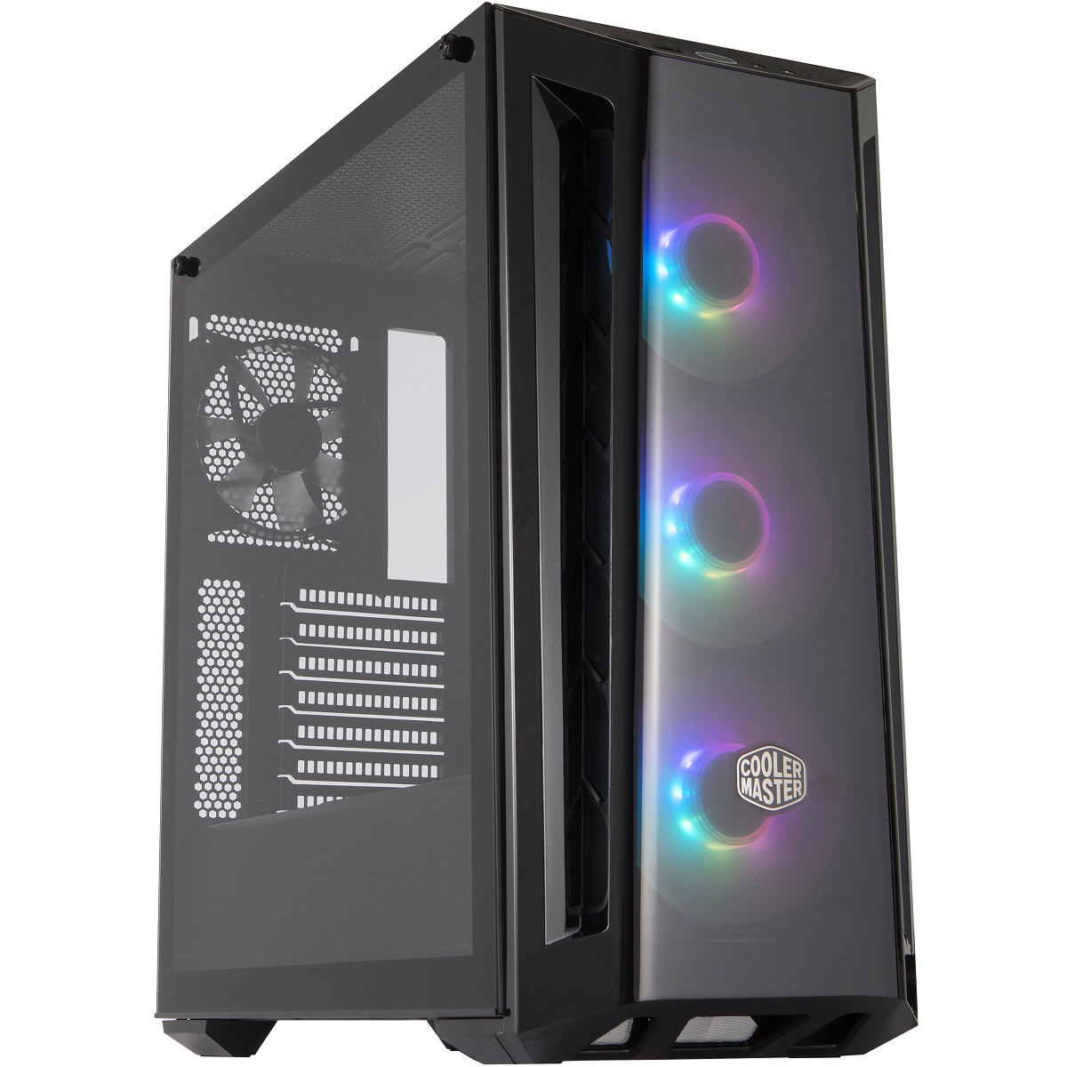 Gabinete Cooler Master MasterBox MB520 ARGB USB3 4 Ventiladores Vidrio Templado MCB-B520-KGNN-RGA