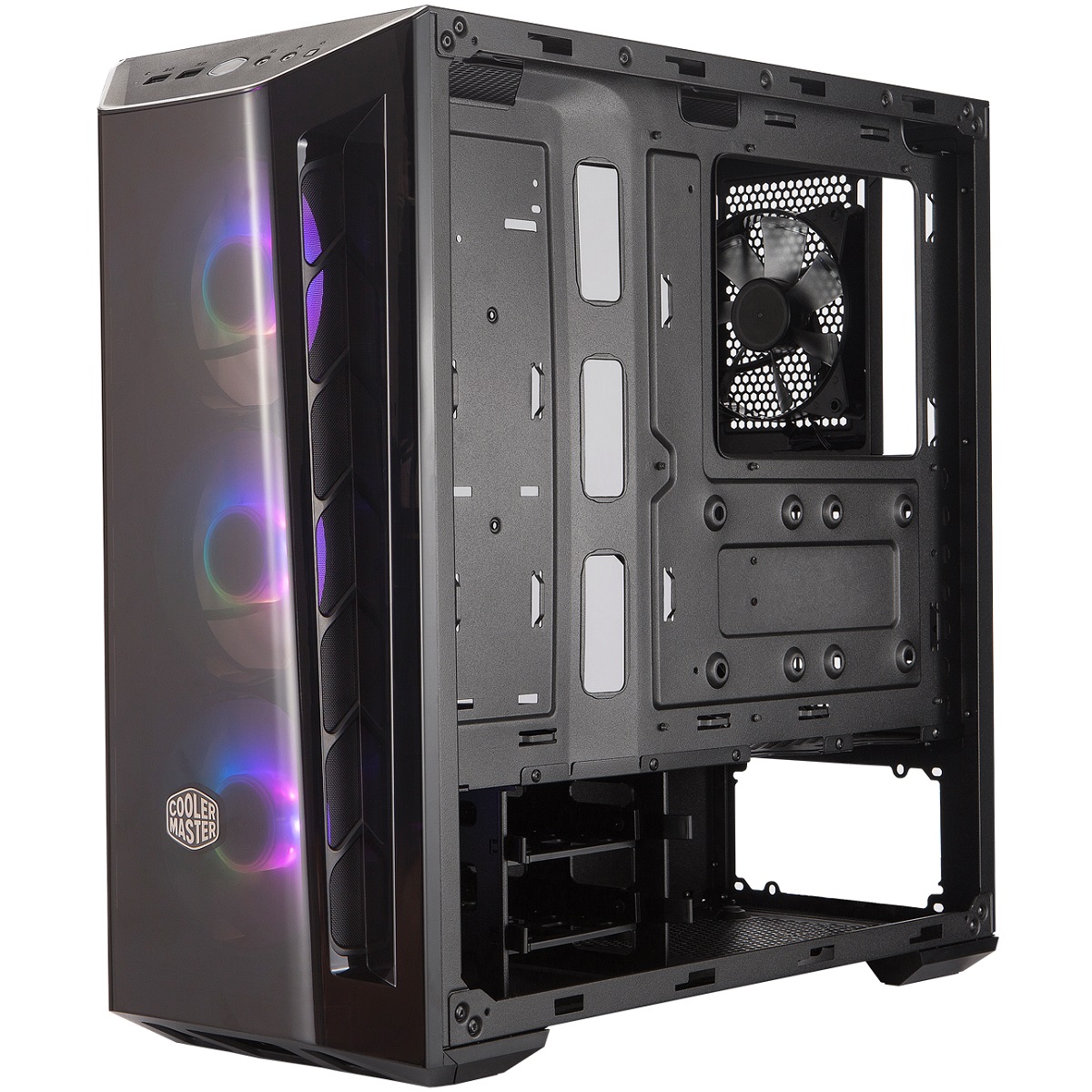 Gabinete Cooler Master MasterBox MB520 ARGB USB3 4 Ventiladores Vidrio Templado MCB-B520-KGNN-RGA