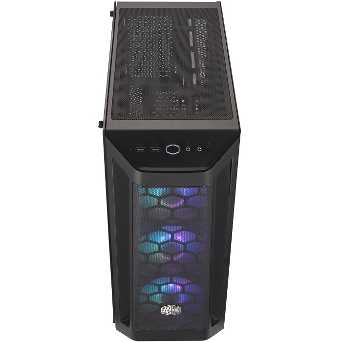 Gabinete Cooler Master MasterBox MB511 ARGB USB3 3 Ventiladores Vidrio Templado MCB-B511D-KGNN-RGA