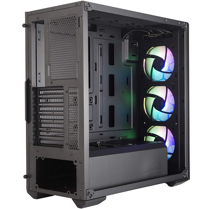 Gabinete Cooler Master MasterBox MB511 ARGB USB3 3 Ventiladores Vidrio Templado MCB-B511D-KGNN-RGA