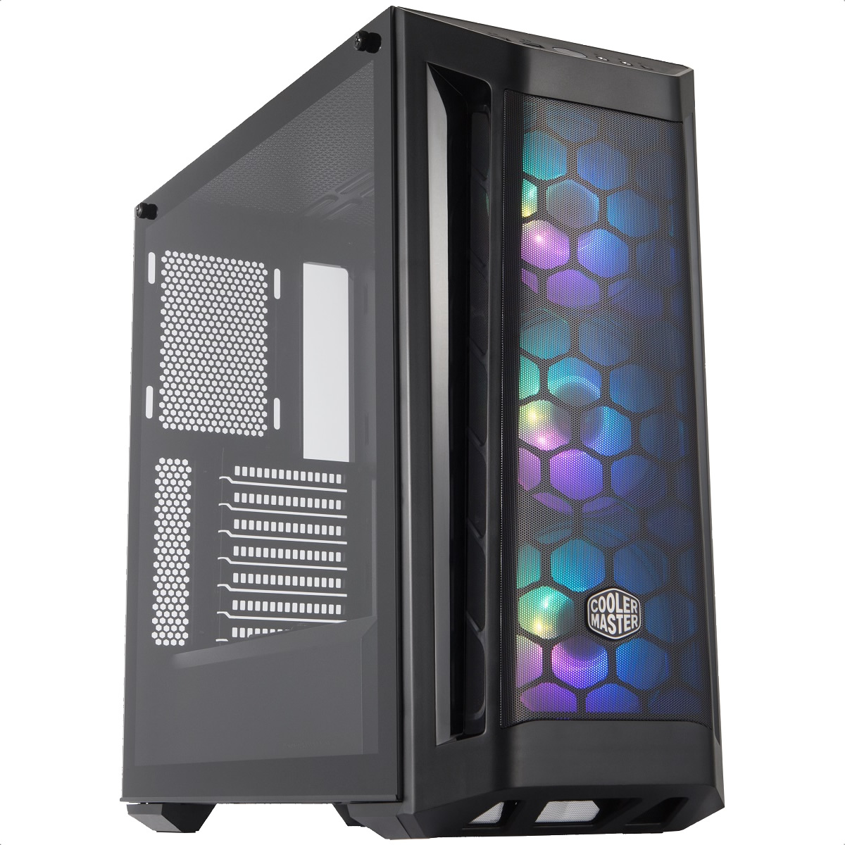 Gabinete Cooler Master MasterBox MB511 ARGB USB3 3 Ventiladores Vidrio Templado MCB-B511D-KGNN-RGA