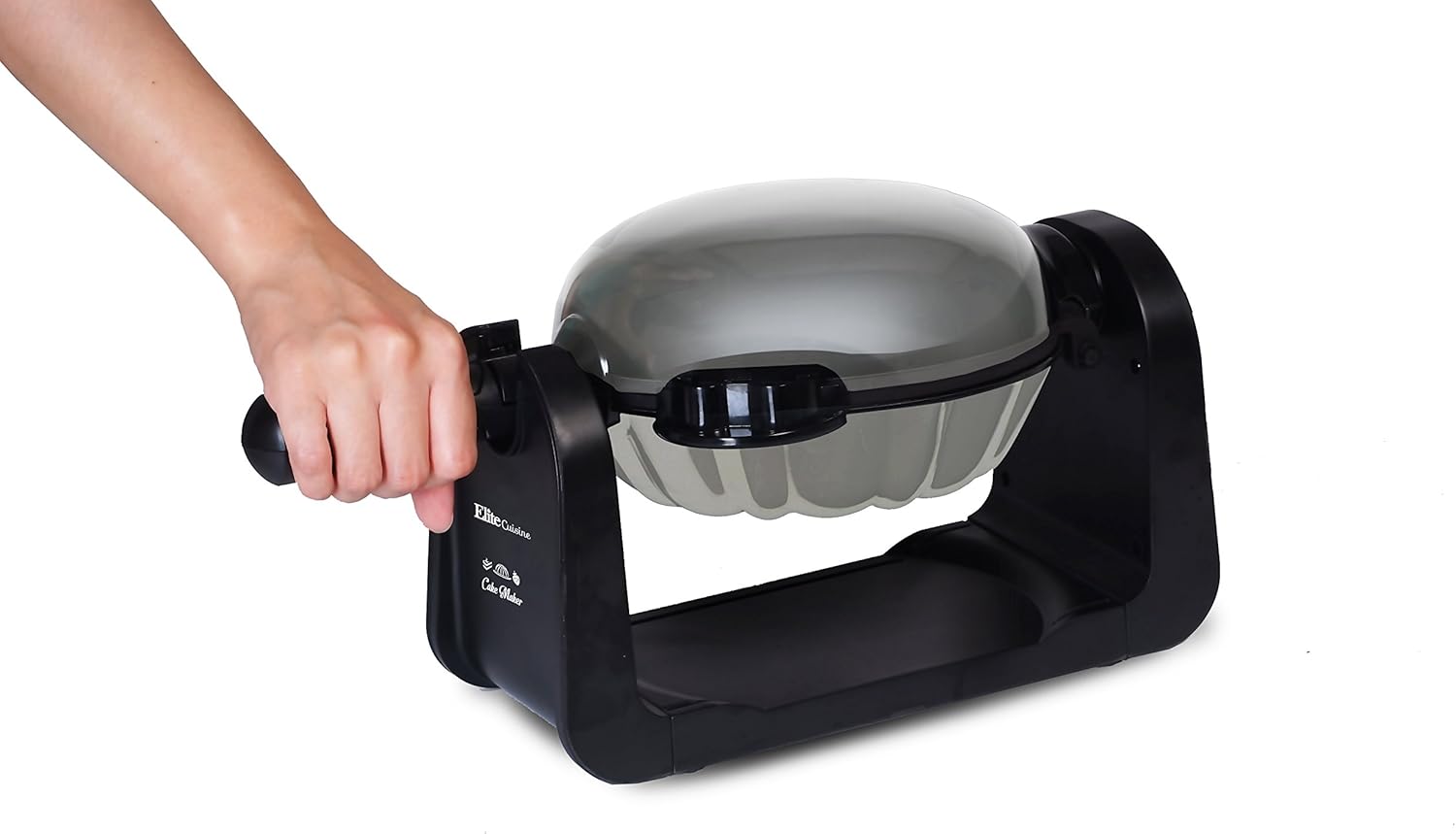 PANERA PARA HORNEAR Máquina Giratoria Para Hacer Pasteles Con Superficie Antiadherente Elite Cuisine ECM-2919