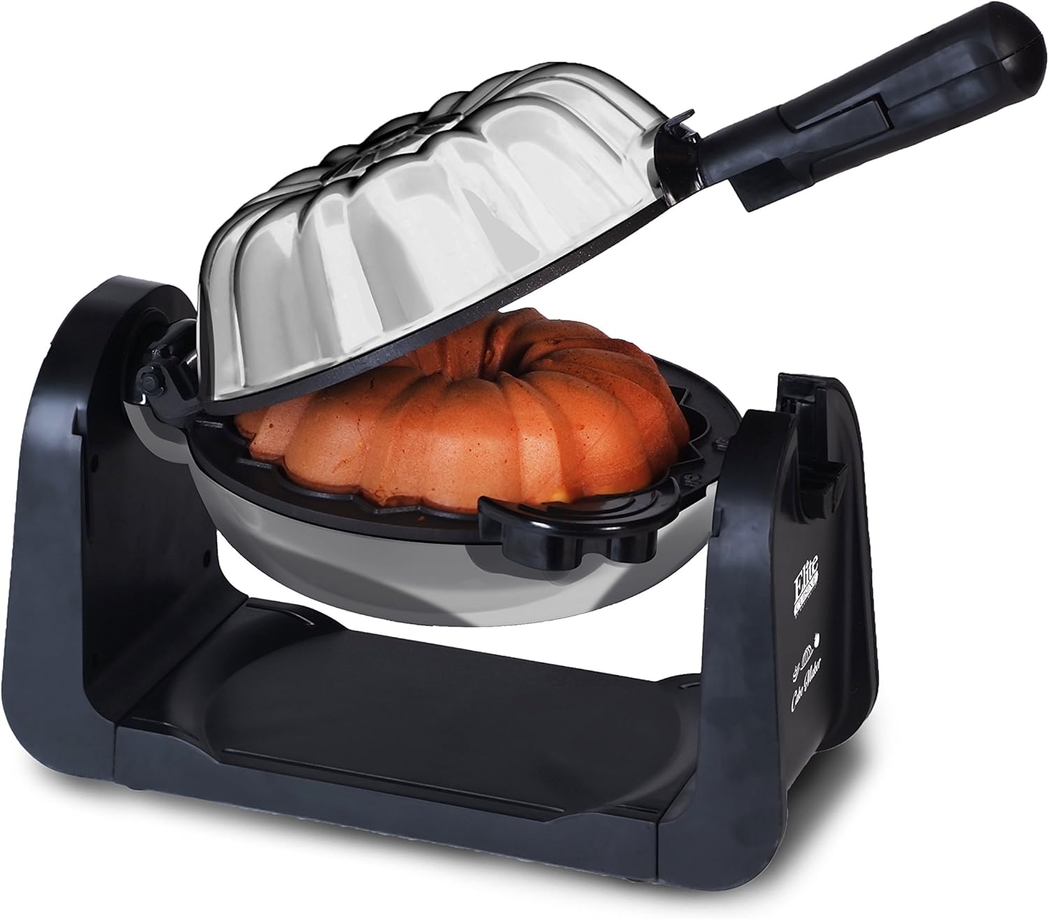 PANERA PARA HORNEAR Máquina Giratoria Para Hacer Pasteles Con Superficie Antiadherente Elite Cuisine ECM-2919