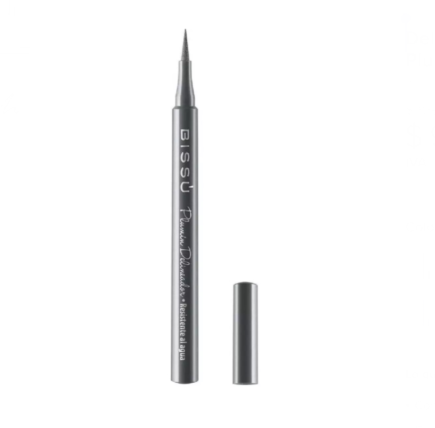Delineador de ojos líquido Bissú Plumín Delineador color 06 gris
