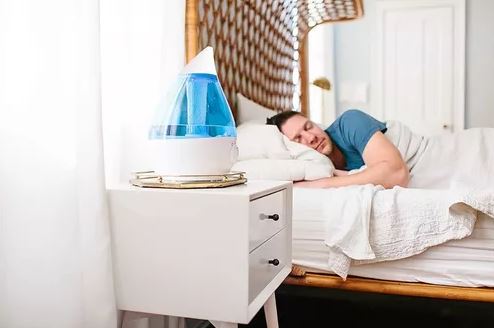Humidificador Crane Ultrasónico Droplet Ee-5301 Color Azul/blanco