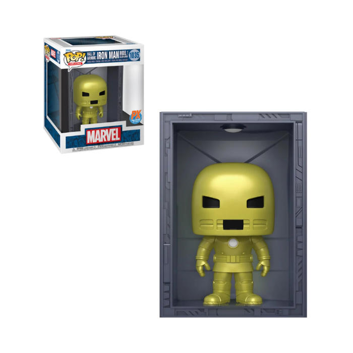 Funko Pop! Marvel Hall of Armor Iron Man Model 1 Deluxe #1035 PX