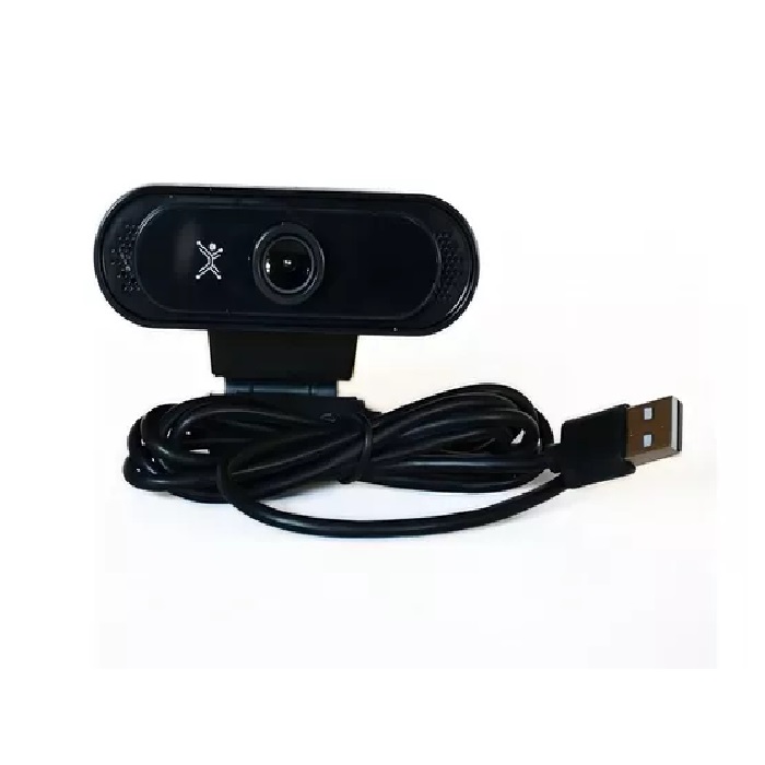Perfect Choice Webcam PC-320494, 1920 x 1080 Pixeles, USB, Negro