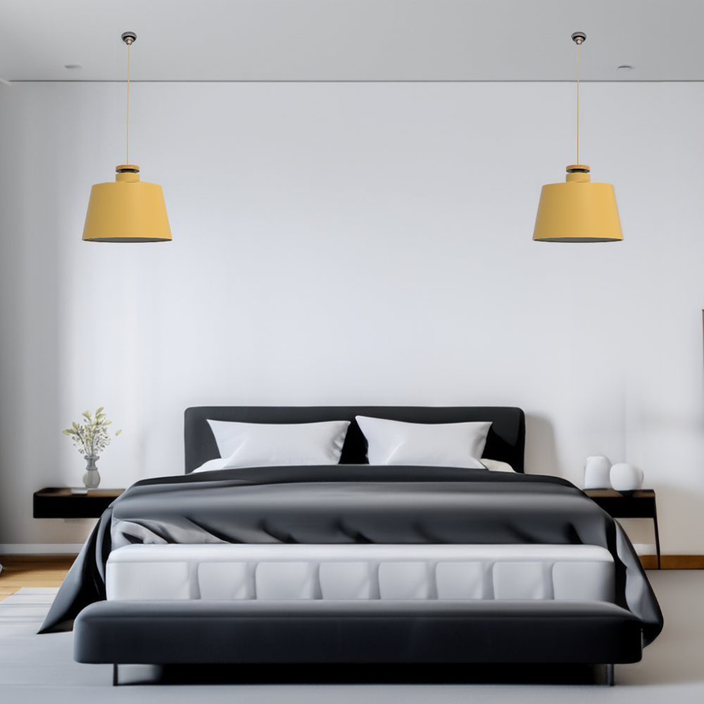 Lámpara Colgante Ilios Innova 125g Color Amarillo