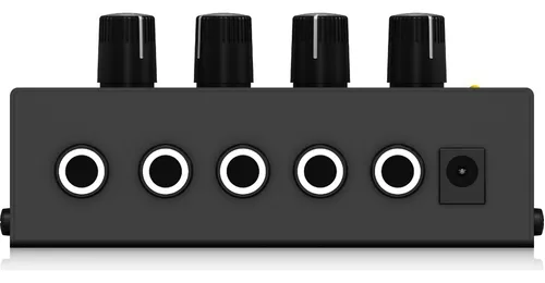 Behringer Ha400 Microamp Amplificador Para Audifonos Color Negro