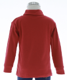 Playera Niño/Niña Cuello de Tortuga Color Rojo 3421 2 a 16 Años.