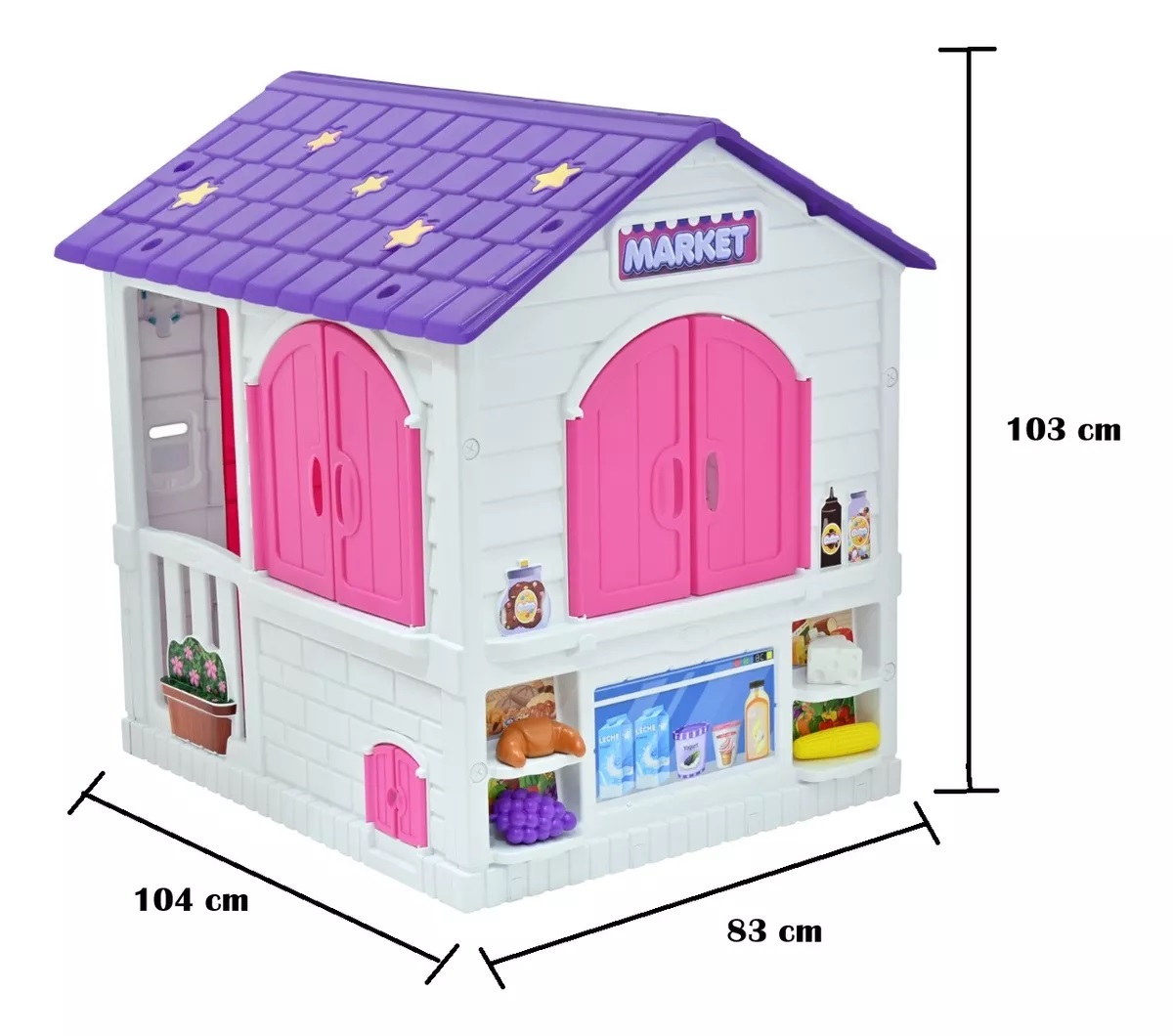Juguete Casita Playhouse Prinsel 2 En 1 Unisex Luz Y Sonidos