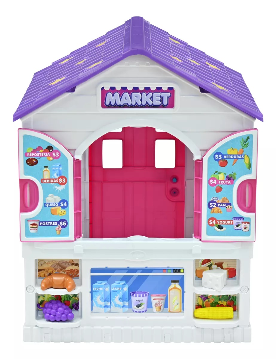 Juguete Casita Playhouse Prinsel 2 En 1 Unisex Luz Y Sonidos
