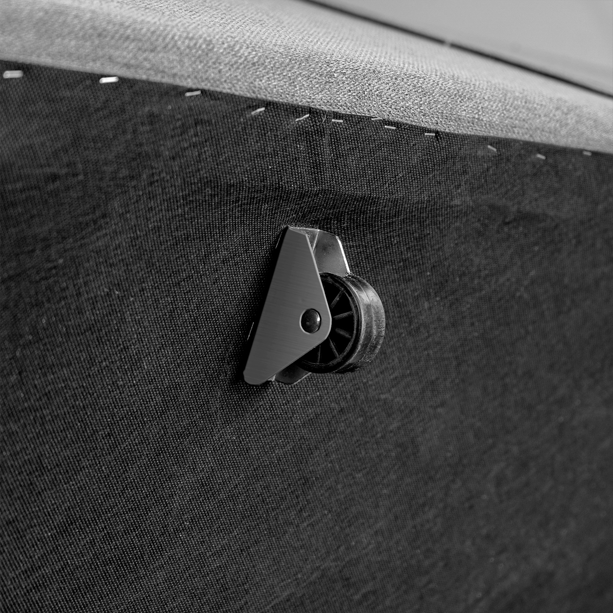 Cama Doble, Bajo Cama Individual  Gris