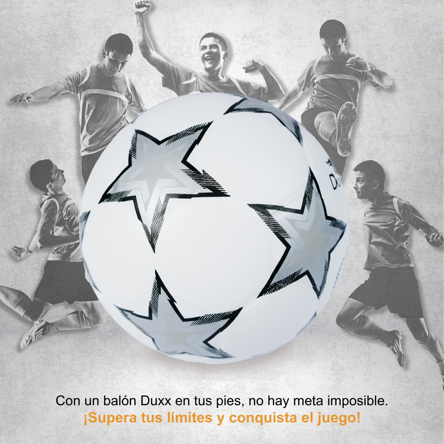 Balón Fútbol Soccer Duxx Laminado Star Estrellas #5