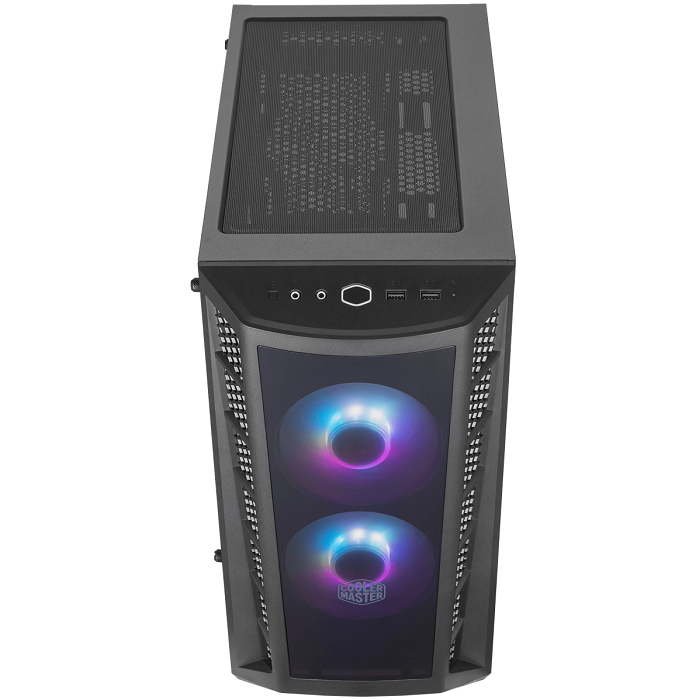 Gabinete Cooler Master MasterBox MB320L ARGB USB3 2 Ventiladores Vidrio Templado MCB-B320L-KGNN-S02