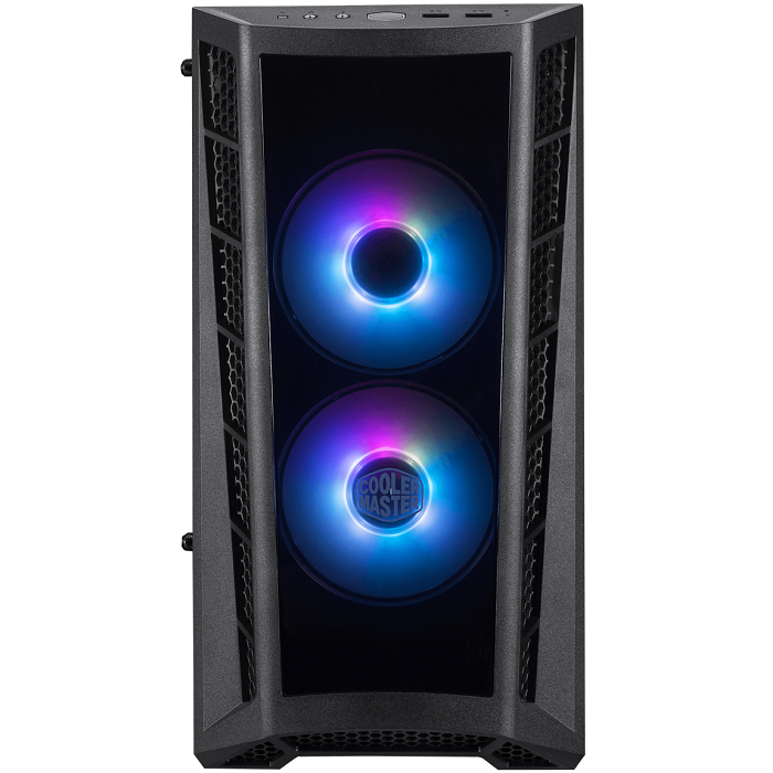 Gabinete Cooler Master MasterBox MB320L ARGB USB3 2 Ventiladores Vidrio Templado MCB-B320L-KGNN-S02