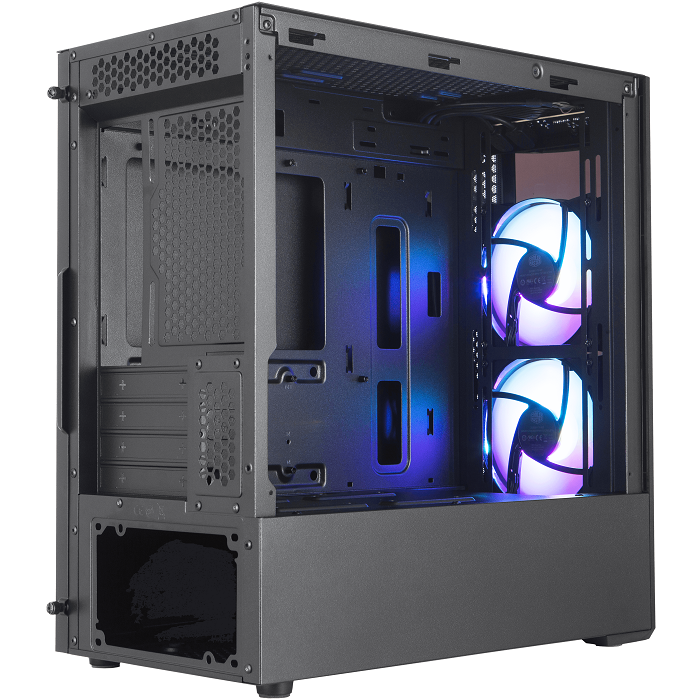 Gabinete Cooler Master MasterBox MB320L ARGB USB3 2 Ventiladores Vidrio Templado MCB-B320L-KGNN-S02