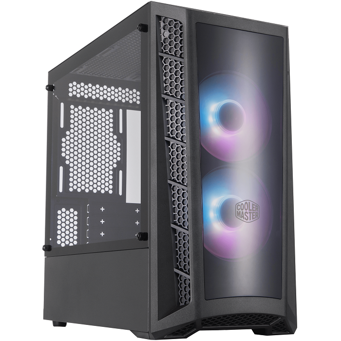 Gabinete Cooler Master MasterBox MB320L ARGB USB3 2 Ventiladores Vidrio Templado MCB-B320L-KGNN-S02