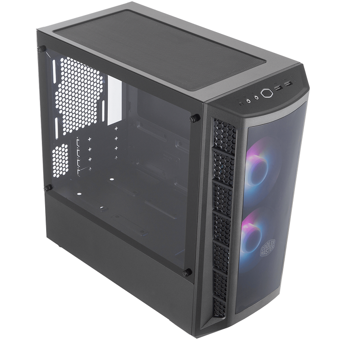 Gabinete Cooler Master MasterBox MB320L ARGB USB3 2 Ventiladores Vidrio Templado MCB-B320L-KGNN-S02