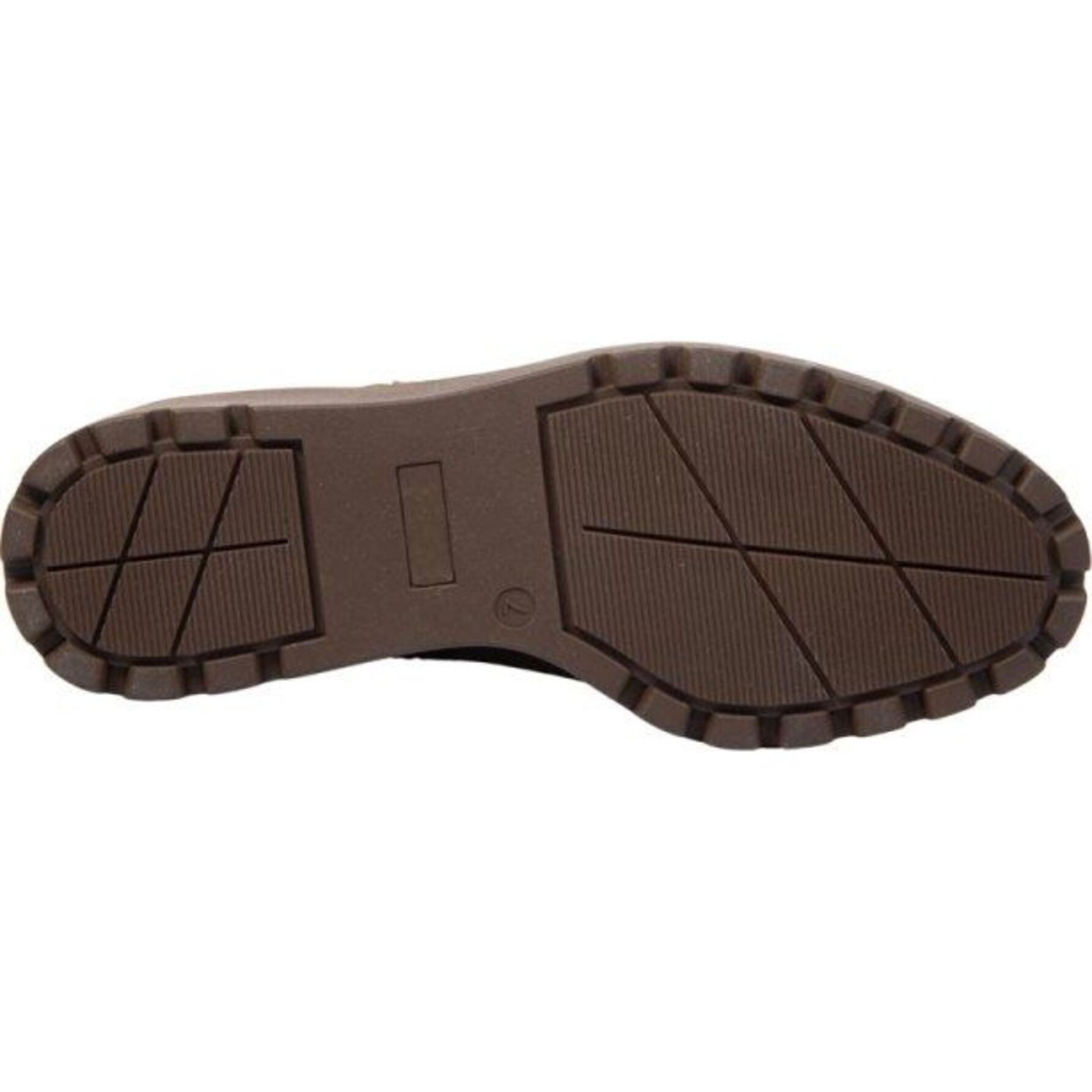 Bota para mujer, tipo botín, con tacón de cuña y cierre, acabado gamuza, marca Vi Line, color café 1141426