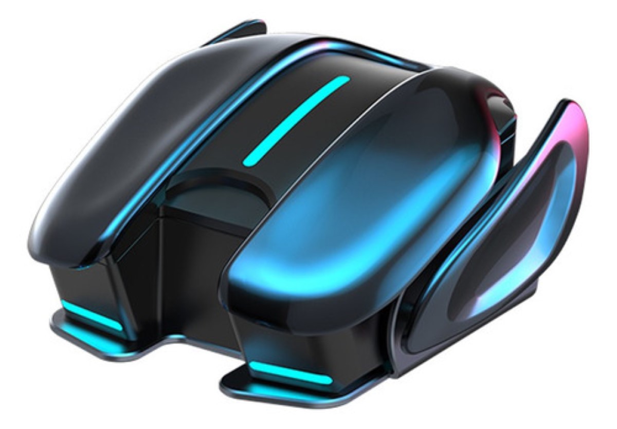  Audífonos Gamer Bluetooth Led In-ear Inalámbricos NEGROS