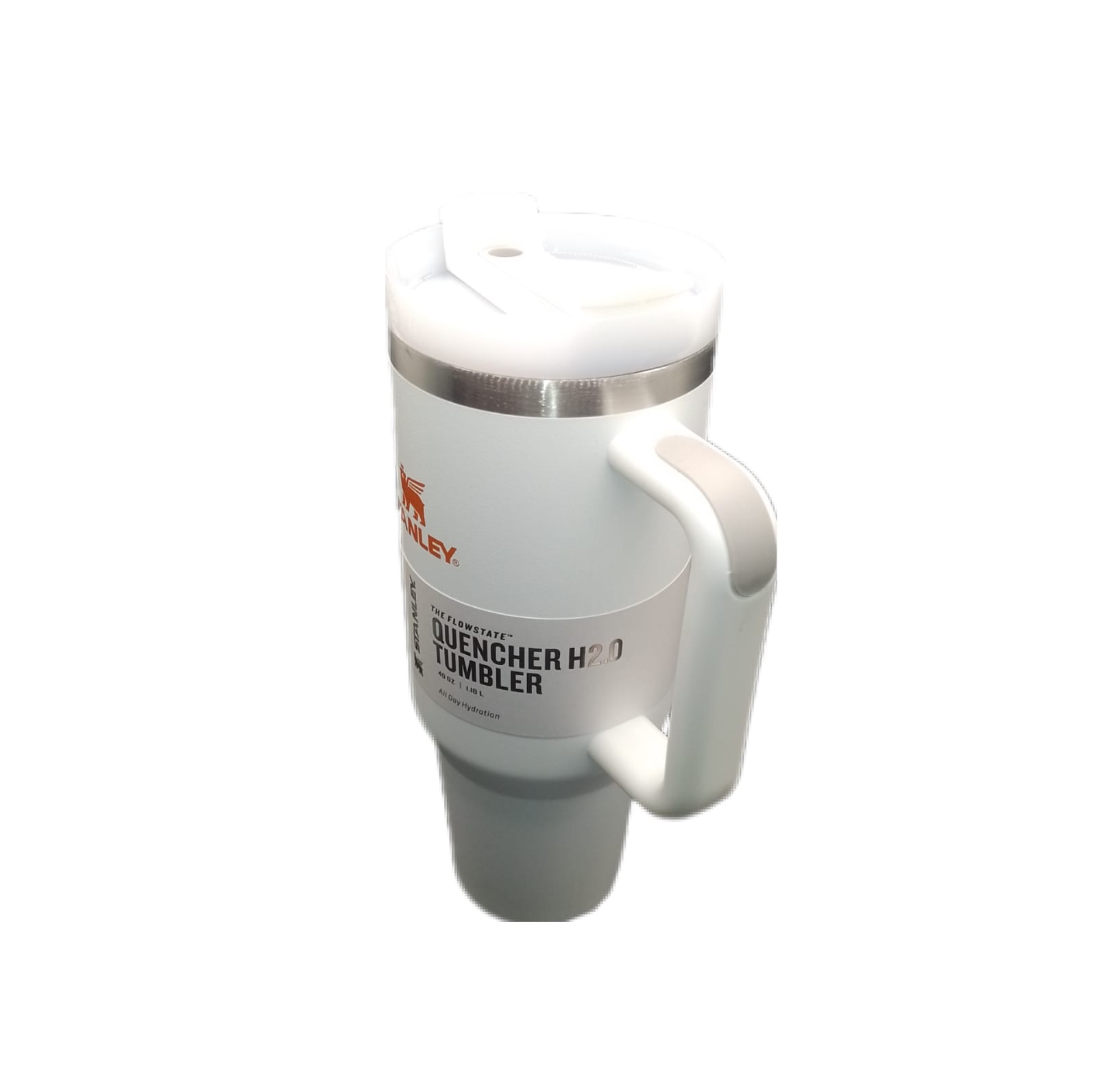 Vaso Termo Liso Color Blanco 1.19L Stanley Flowstate Tumbler