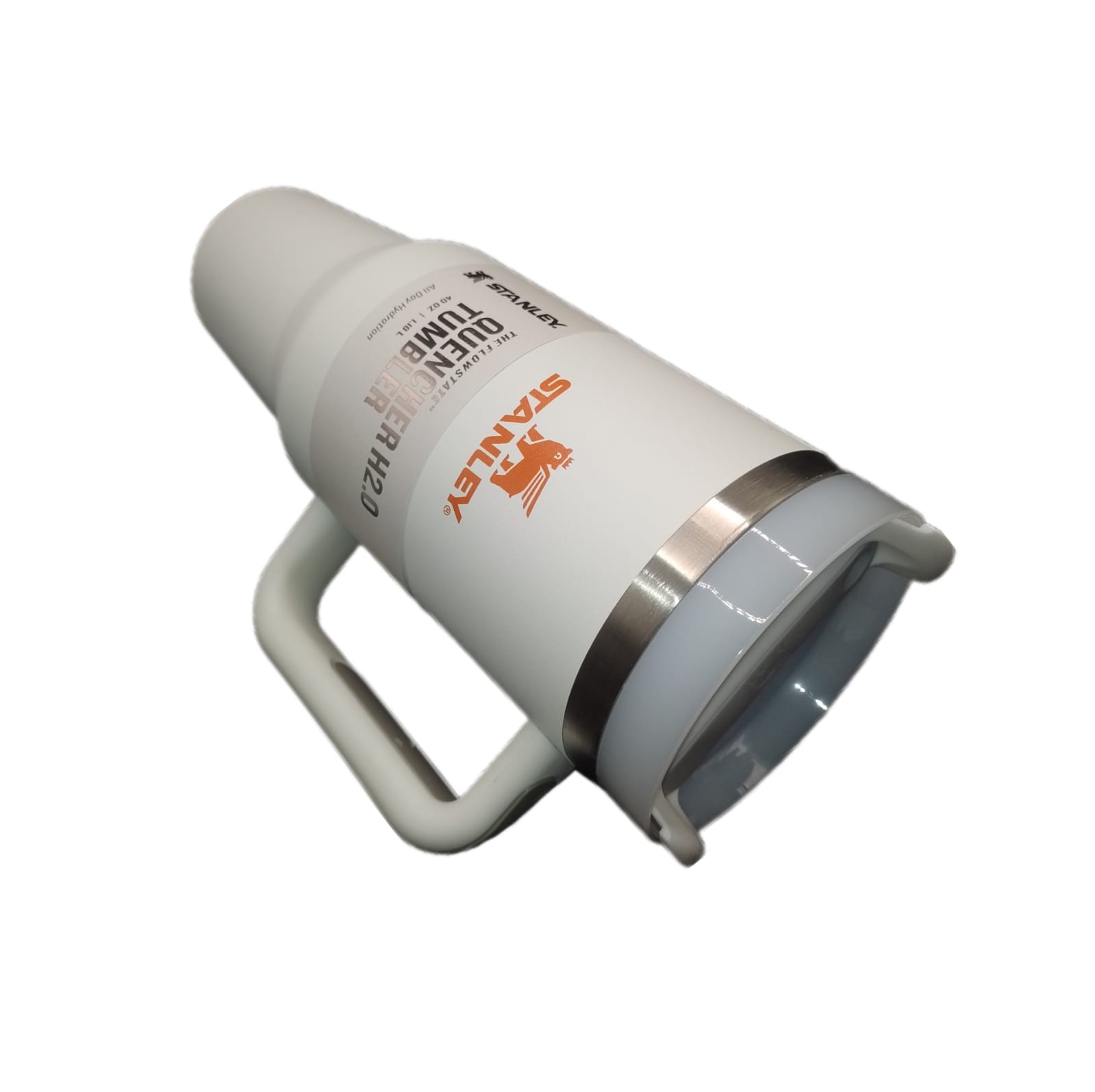 Vaso Termo Liso Color Blanco 1.19L Stanley Flowstate Tumbler