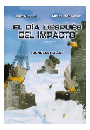 El Dia Despues Del Impacto Post Imact Pelicula Dvd