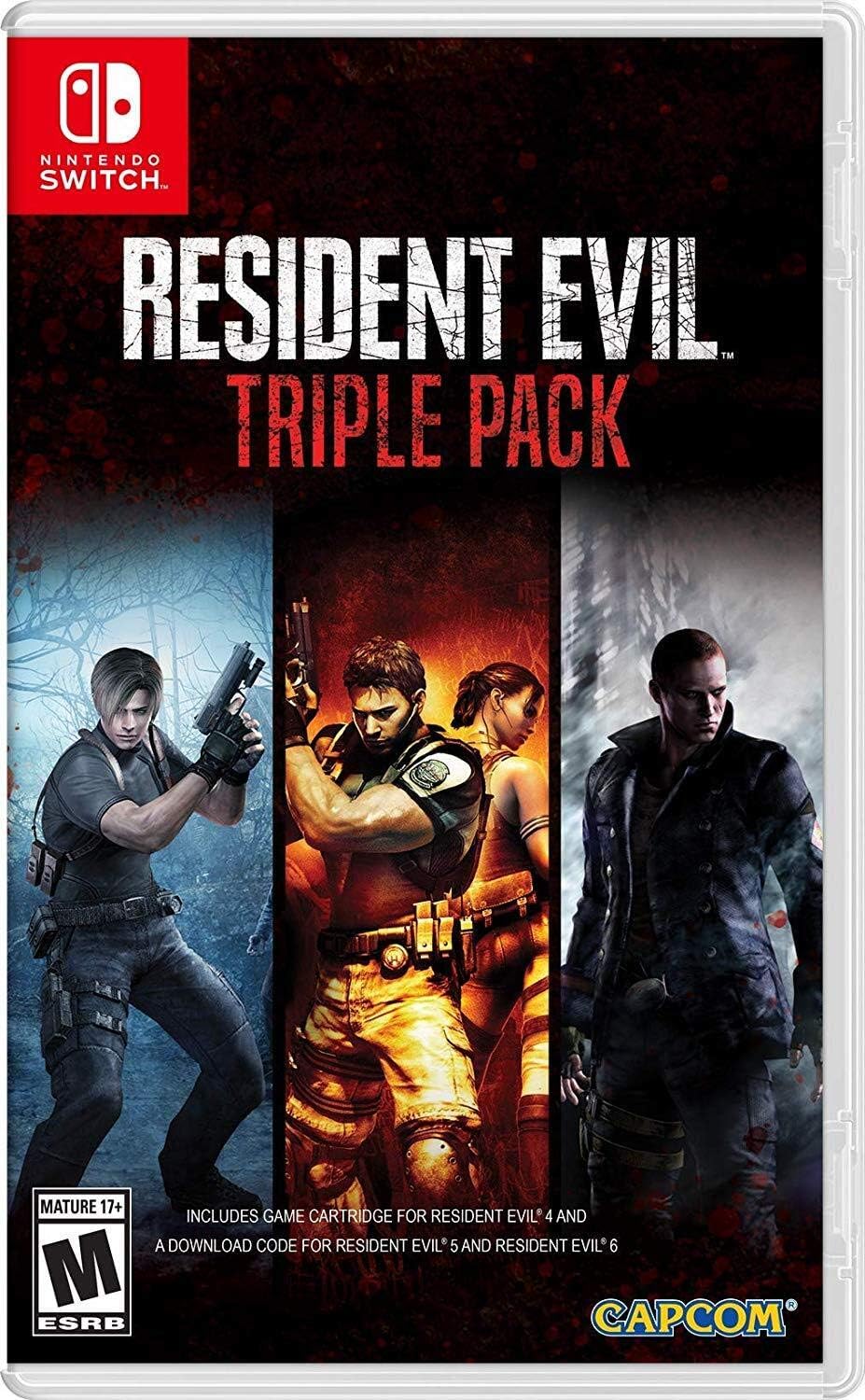 Resident evil triple pack  switch