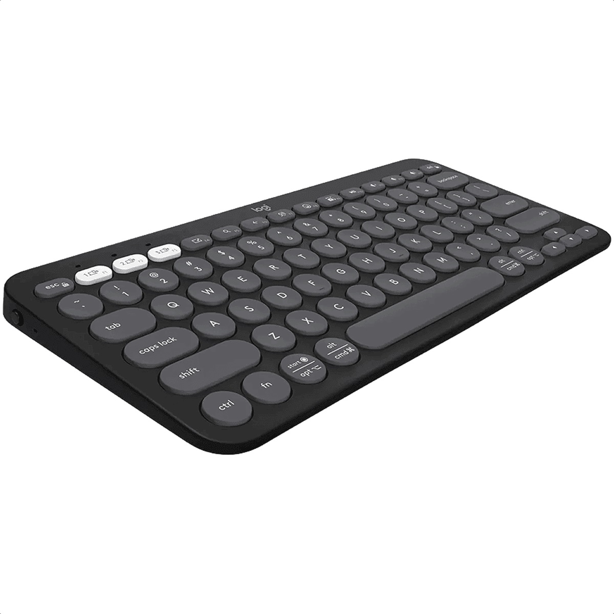Teclado Logitech Bluetooth PEBBLE KEYS 2 K380S Grafito 920-011783