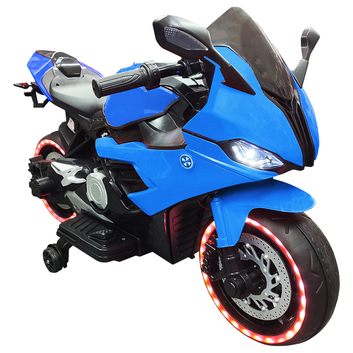 Montable Electrico Motocicleta Deportiva XHD-919 Le Monde Azul
