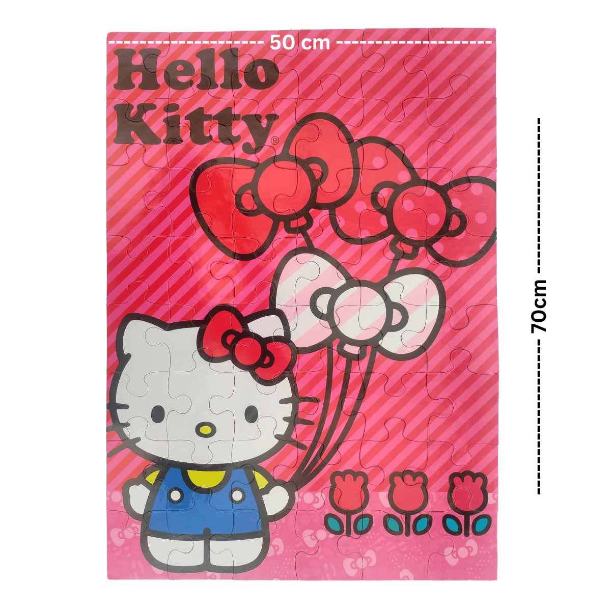 Juego de Mesa Rompecabezas Jumbo 48 Pzas | Diversos Personajes | 70x50cm | Hello Kitty 01
