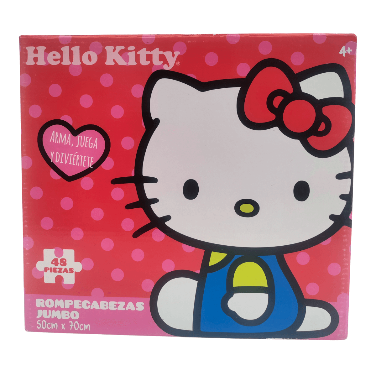 Juego de Mesa Rompecabezas Jumbo 48 Pzas | Diversos Personajes | 70x50cm | Hello Kitty 01