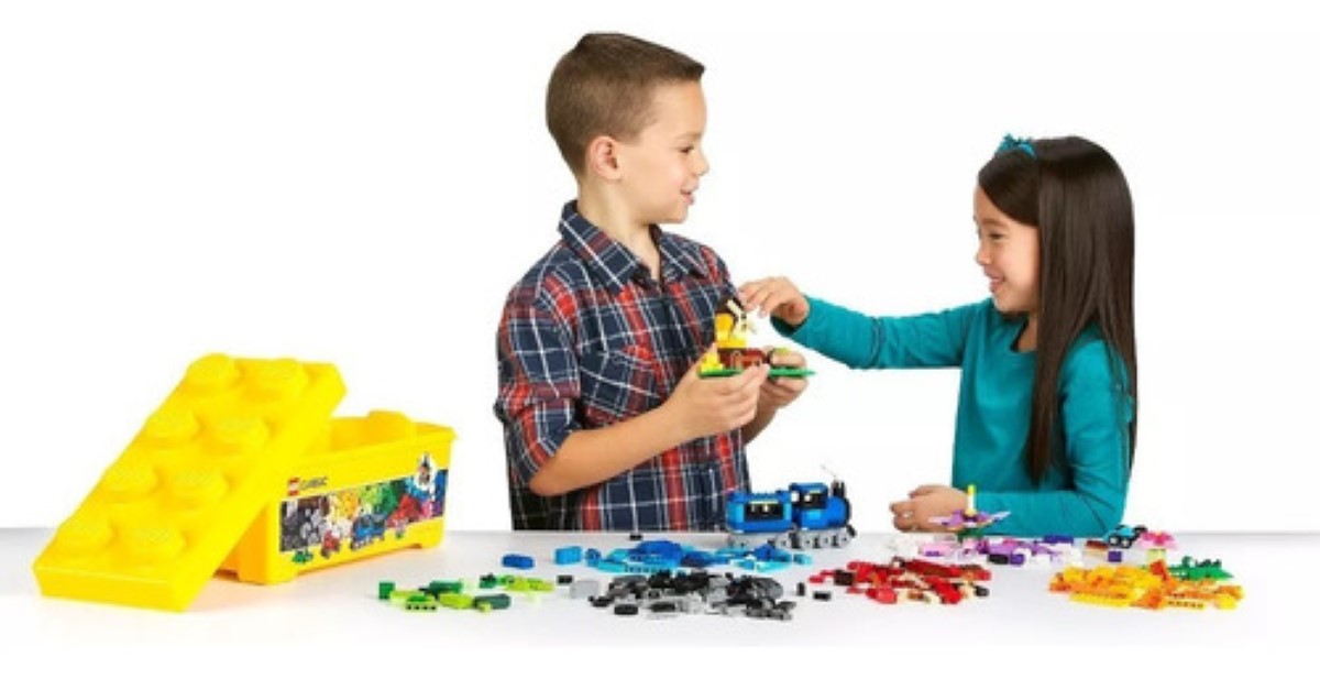 Kit Lego Classic Caja De Ladrillos Creativos Mediana amarillo