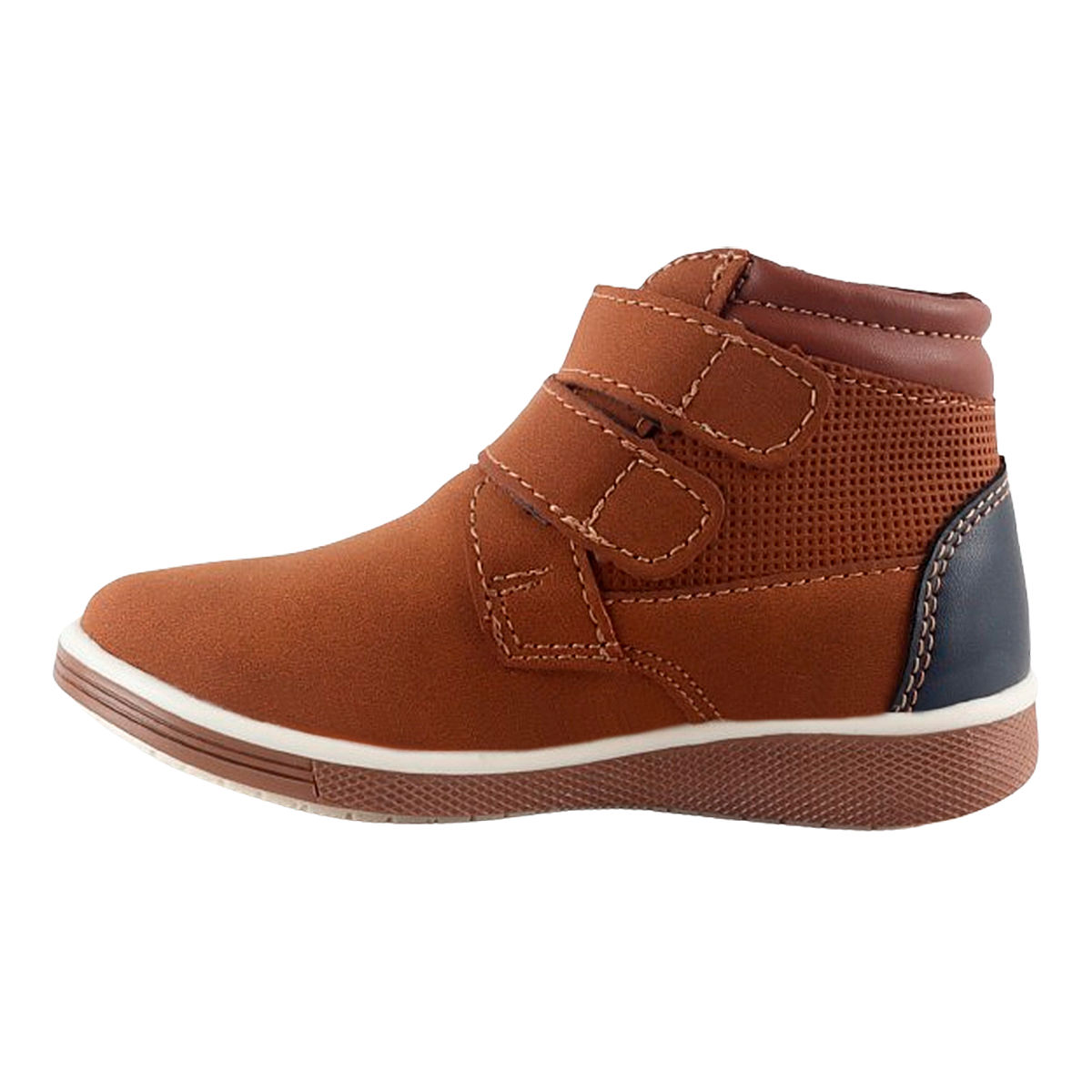 Zapato Niño Bebé Moda Arco Ortopédico Cómodo Café 6960-TC